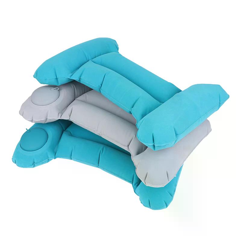 Inflatable Travel Nursing Waist Pillow, Blow Up Lumbar Body Back Support Pillow For Airplane Long Flight Journey Travel Airplane