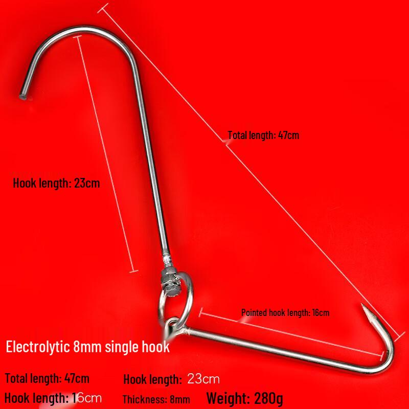 ZISIZ Stainless Steel Meat Hooks