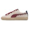 Suede Bz Fringe White Red Navy Unisex 398673-01