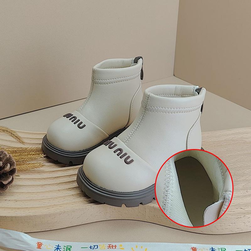 

Детские короткие ботинки для малышей, детские, корейская версия ботинок Martin, новый сезон, для мальчиков, детей, девочек, одиночные туфли factory order price 15-19 whole pieces (120 pairs)