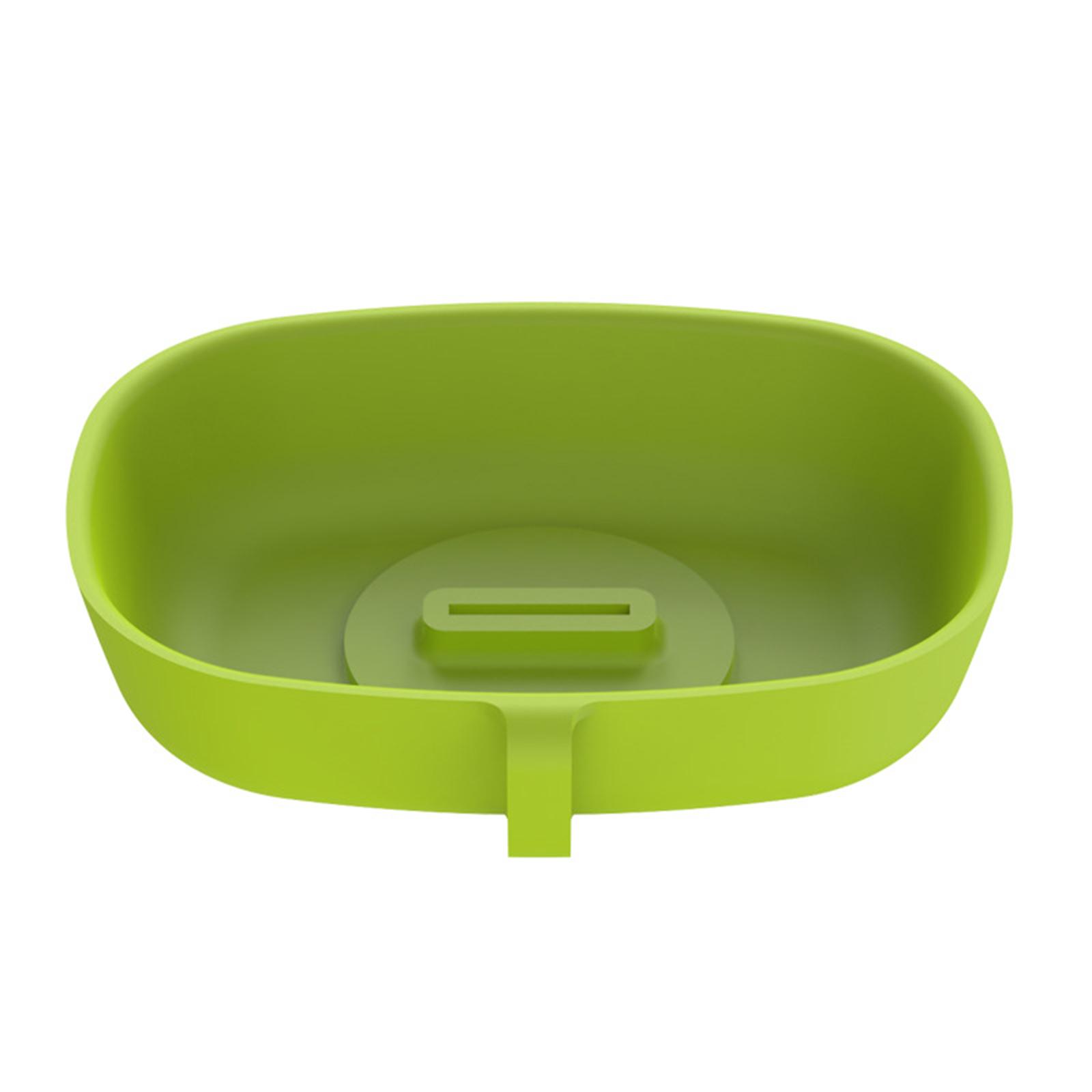 

Silicone Ice Cream Holder Two in One Popsicle Stand Reusable NonSlip Base for Frozen Treats and Dessert Snacks One Size зелений