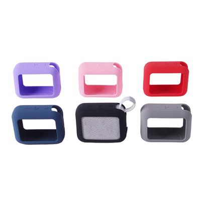 Silicone Case Cover for JBL GO 4 GO4 Bluetooth-compatible Speaker Full Cover Dustproof Thickened Protective Sleeve