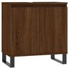 VidaXL Armoire de bain chêne marron 58x33x60 cm bois d'ingénierie 831595