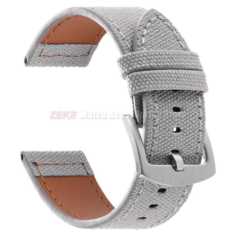Cinturino per Orologio in Tela di Vela di Nylon 20mm 22mm 18mm 24mm Cinturino Universale in Pelle Business per Omega Braccialetto Sportivo in Nylon Intrecciato