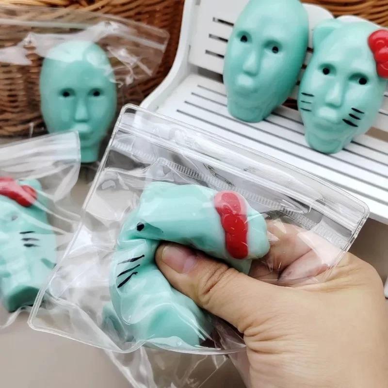 Weird Alien Pimple Popping Toy - Reusable Stress Relief with Filler Tools Fun Sensory Fidget for ADHD & Anxiety Relief Games