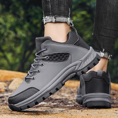 Pánské turistické boty velká velikost venkovní neformální turistické boty módní polní sportovní cestovní boty odolné pracovní ochranné boty