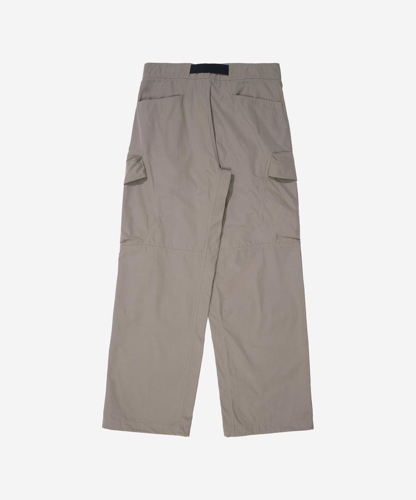 Kallapataleu Belted Signature Wide Cargo Pants - Beige