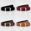 Classic Genuine Leather Waist Belt For Women With Pin Closure For Jeans And Formal Use