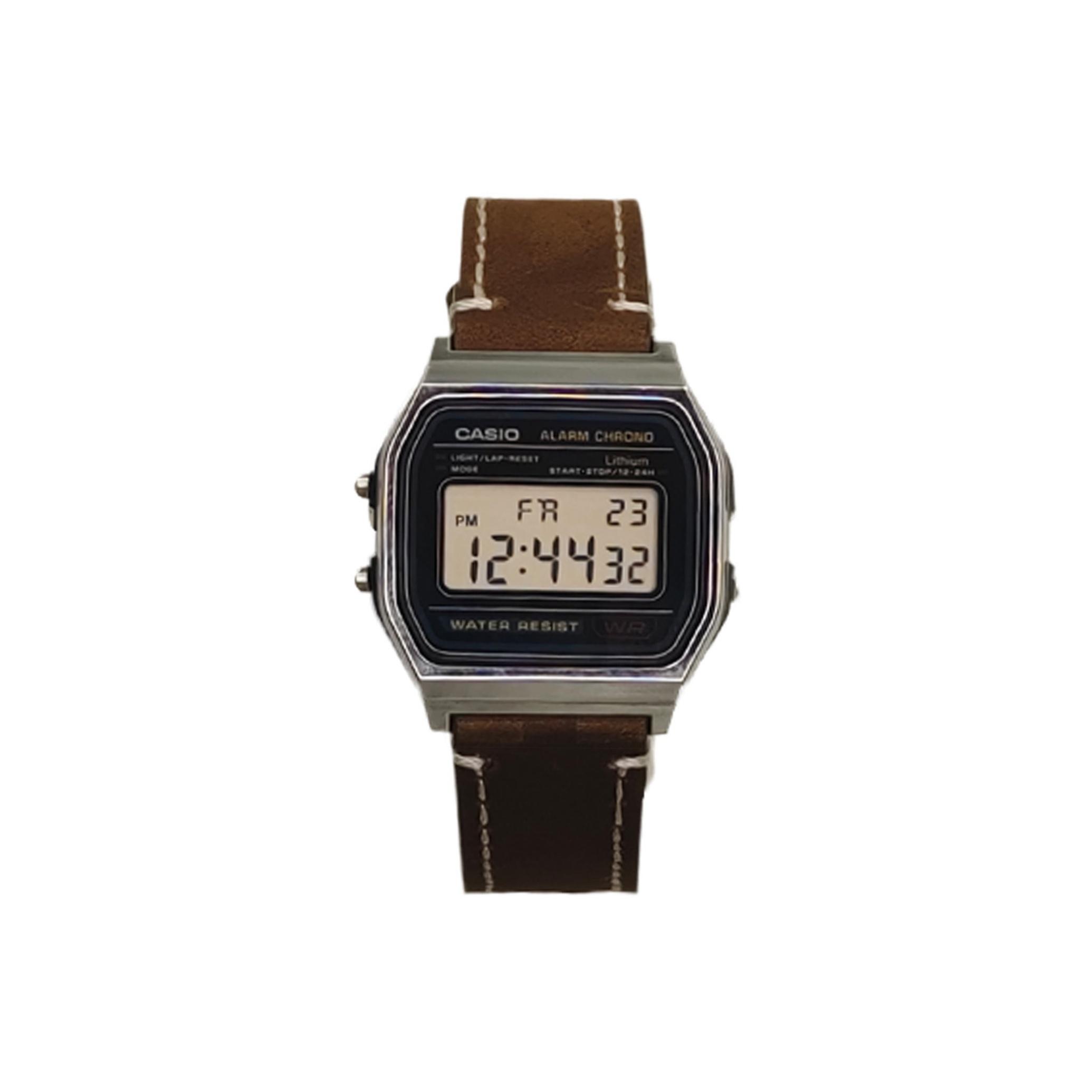 CASIO Unisex YOUTH Black Watch A158WA-1(Watch3--) Regular Watch Box