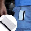 10pcs Transparent Swipe Badge Holder Hard Passes Protector Sleeve Card Badge Holder  Office