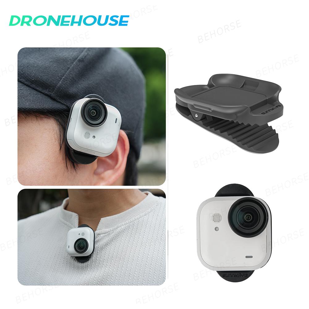 Magnetic Backpack Clip For Insta360 GO Ultra Horizontal/Vertical Shooting Bracket Mount For Insta360 GO Ultra Camera Accessories
