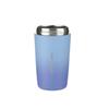 LocknLock Vibrant 480ml Stainless Steel Insulated Coffee Mug with Straw