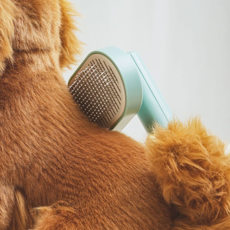 [Pet] Slicker Brush Green