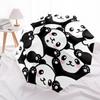 1pc Panda Cute Automatic Folding Umbrella, Heavy Duty 8 Rib Iron Frame,  Suitable for Travel, Daily Use, Birthday, Decor Gift  41