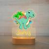 Personalized Animal Night Light - Custom Name Acrylic Lamp for Kids Bedroom Decor Baby Birthday Christmas Gift
