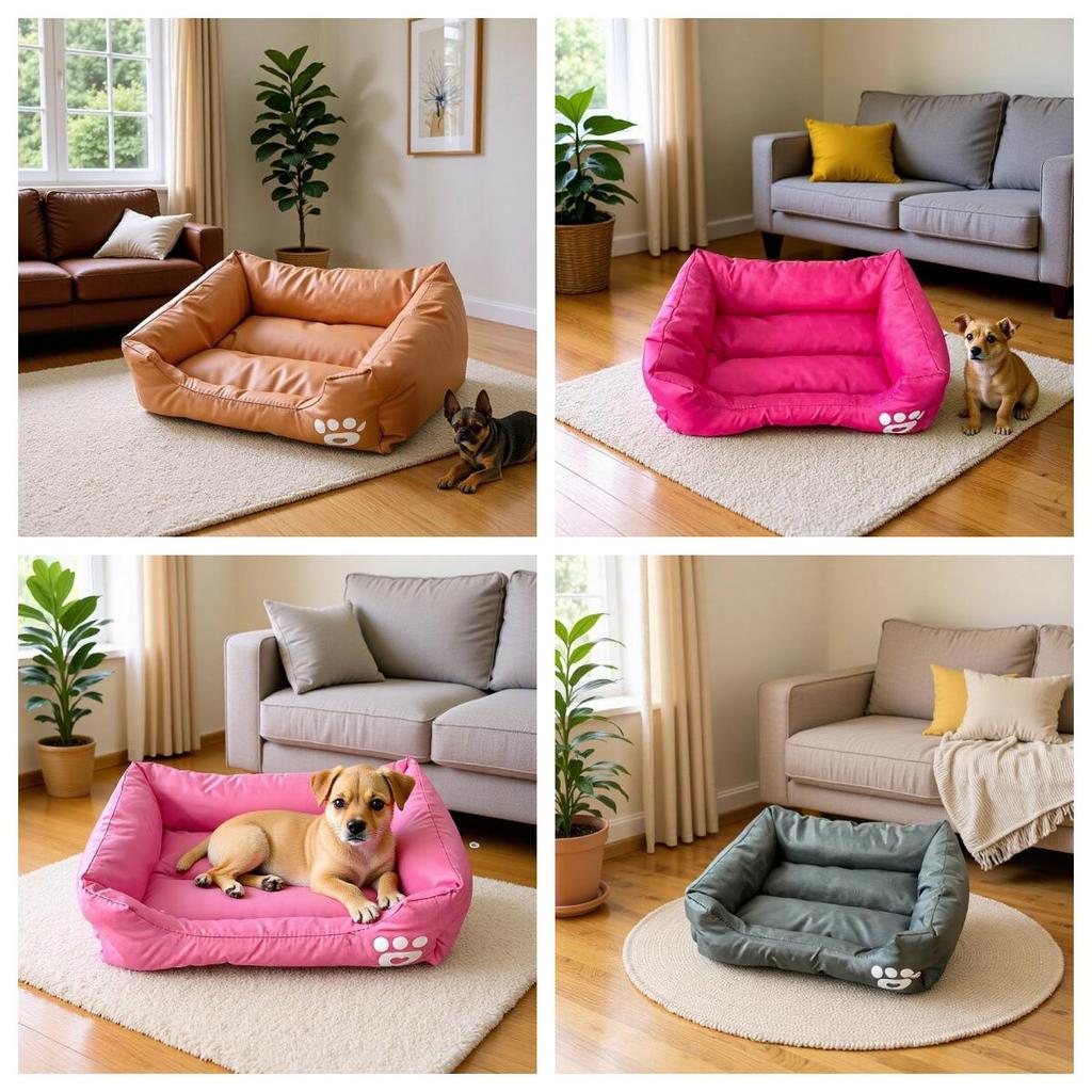 All-Season Waterproof Tear-Resistant Pet Bed for Dogs and Cats