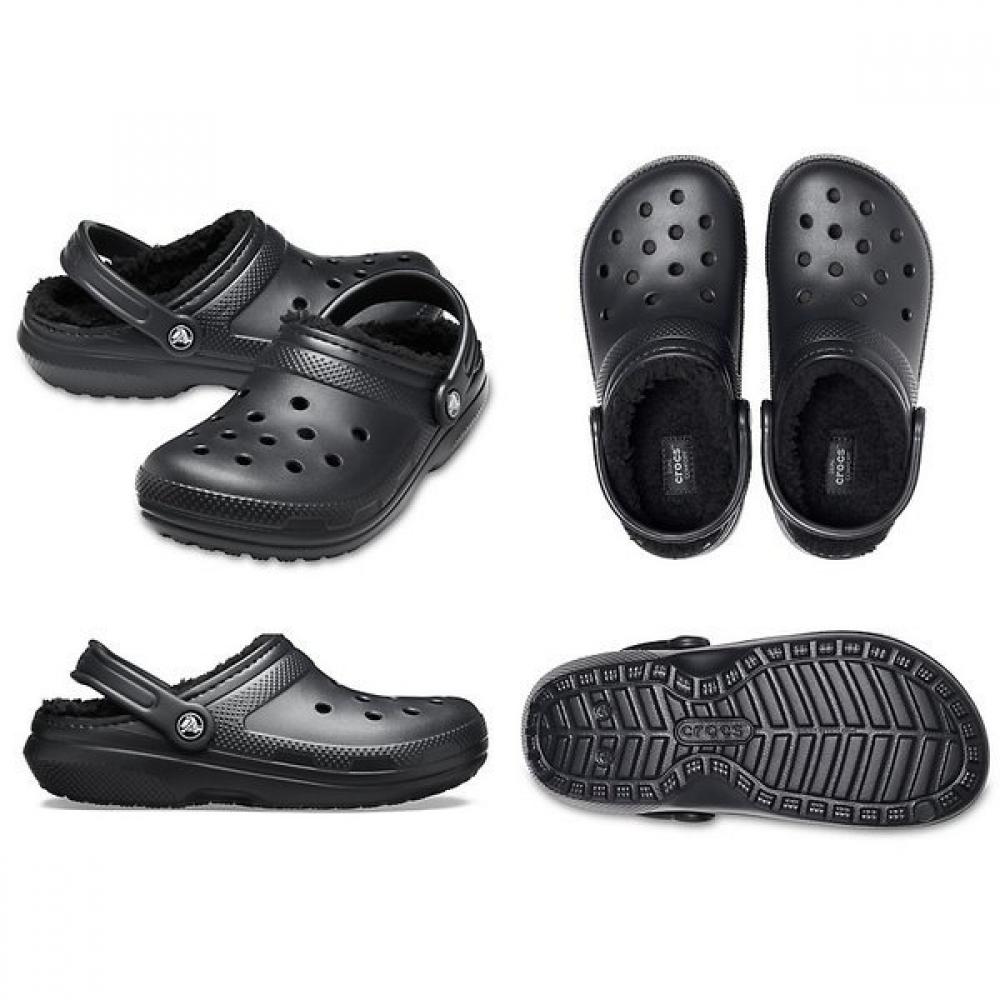 

Crocs Классические сабо на подкладке 203591 060 203591060/black/M11(290mm).