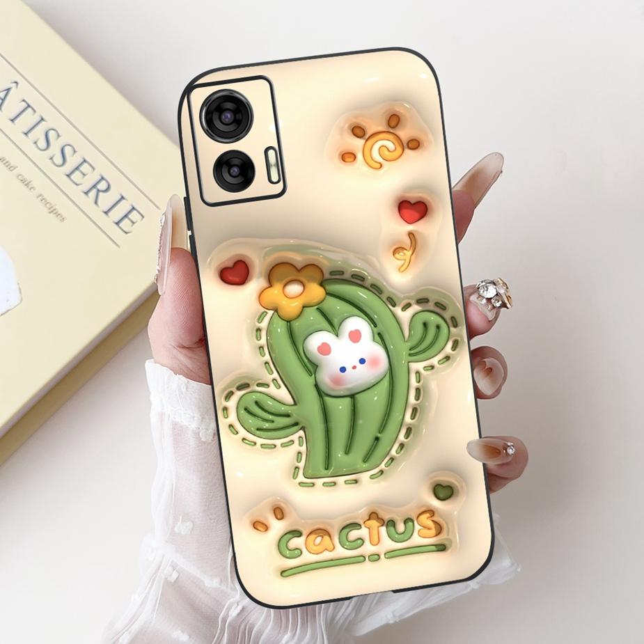 For Motorola Edge 30 LIte Case Cute Panda Cartoon Cover Shockproof Soft TPU Phone Case For Motorola Edge 30 Neo Edge30 Lite Bags