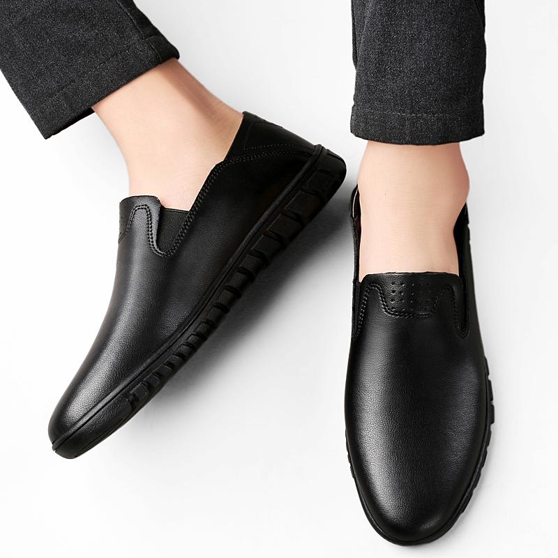 Mode Lederschuhe für Herren Slipper Mode Casual Driving Flats Mokassins Mann Party Loafers Outdoor Männlich Rindsleder Business Schuhe Herren
