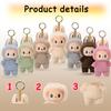 Labubu Plüschpuppe Macaron Action Anime Figur Puppe Hobbys Anhänger Ornament Niedliche Überraschungsbox PVC Kind Festival Überraschungsgeschenk