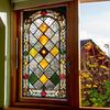 Creative Diamond-shaped Grid Home Glass Window Beautification and Decoration Electrostatic Window Stickers