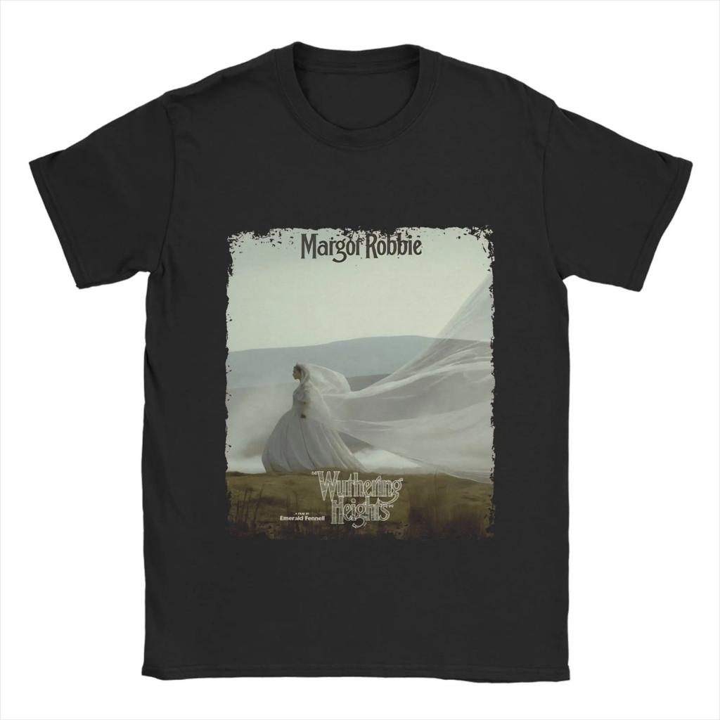 Wuthering Heights Pure Cotton T-Shirt For Man Beach Streetwear T Shirts O-Neck Harajuku Tee Shirt Oversized Print Tops