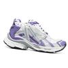 Balenciaga Runner Comfortable And Trendy Low Top Chunky Sneakers Women's White Purple 677402W3RB35901