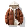Men's Winter Loose Casual Thickened Warm Padded Jacket Japanese Trend Hooded Padded Jacket