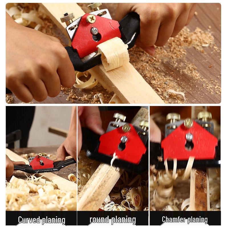 Adjustable Hand Push Woodworking Bird Plane - DIY Carpenter Tool