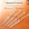 Individually Wrapped Plastic Fruit Fork Set - Disposable Dessert Skewers for Cakes, Pastries, and Bar Use