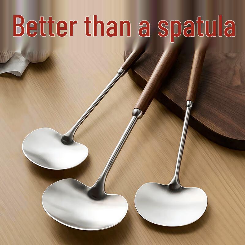 Zhaoran Wooden Handle Stainless Steel Kitchen Utensil Set