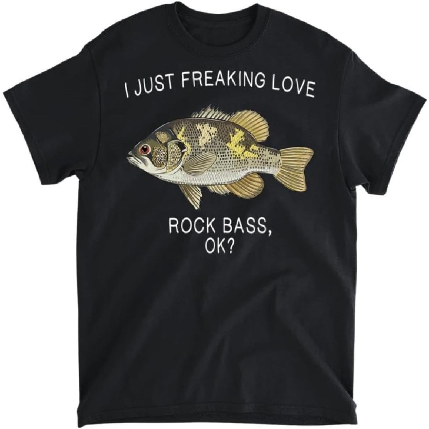 Смешная футболка  Я просто чертовски люблю окуня , рубашка с длинным рукавом, толстовка, худи, унисекс, взрослый размер, сделано в Канаде S