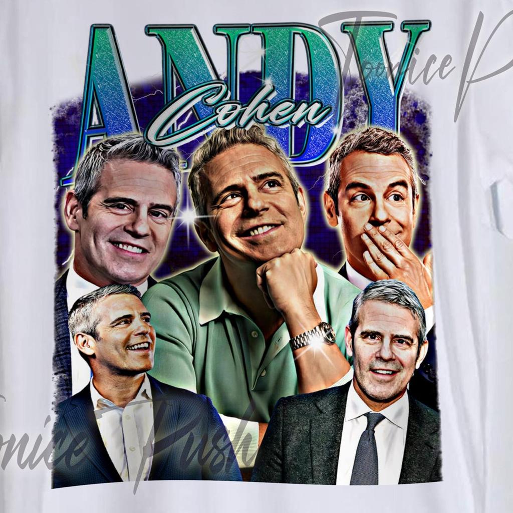 Andy cohen shirt, Vintage style graphic design T shirt and Andy cohen sweaT shirt