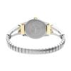 Timex Women's Fashion Stretch Bangle 25mm Watch, Two-Tone/Silver-Tone/Two-Tone, Modern