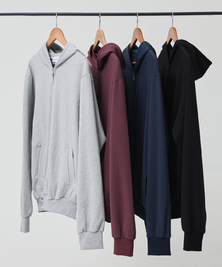 Ox Studios Lightweight Zip-Up Hoodie (Midnight Navy)