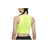 Nike Color Block Logo Running Quick-Dry Breathable Sports Vest Women tops Fluorescent-Yellow CZ9384-702