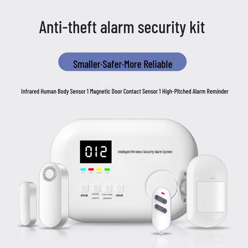 AE66 Wireless Motion Detector Alarm System for Home and Shop Security