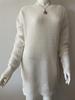 2026 Autumn-Winter Off-the-Shoulder Lantern Sleeve Knit Sweater Dress - European & American Casual Style