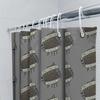 Floral Shower Curtain Botanical Tropical Leaves Pattern Bathroom Decor Waterproof Fabric Home Hotel Spa Vintage Style