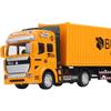 1/48 Crisis Detachable Pull Back Alloy Container Truck Toy, Construction Truck Model Toy, Simulation for Kids Birthday Gifts