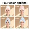 28x80cm Extra Large Microfiber Hair Towel Turban Super Absorbent Quick-Dry Wide Brim for Women Men Curly Wavy Straight Hair