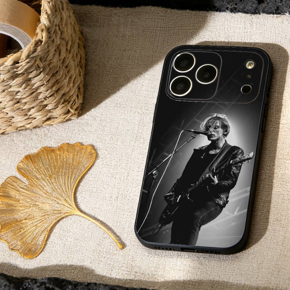 

Look Jamie Campbell Bower Phone Case For iPhone 17, 16,15,14,13,12,11 X XR Plus,Others Soft Black Cover iPhone14ProMax