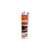 Mastic Réfractaire - FUEGO NET - 231194 - Noir - 300 Ml - Résistance Jusqu'à 1500 °C