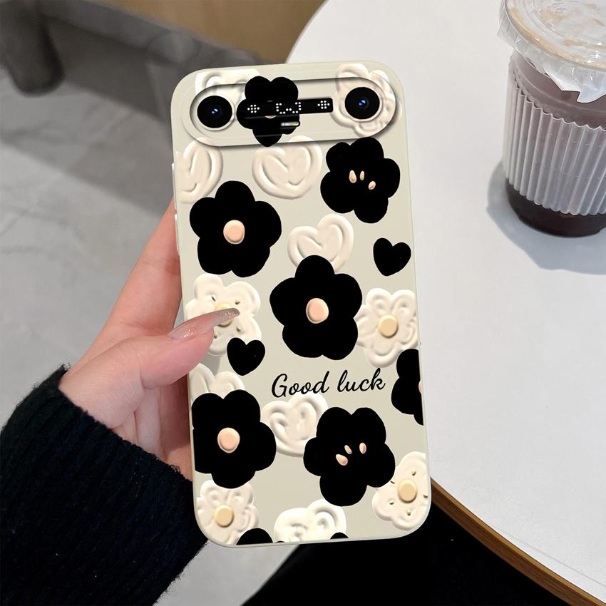 For Tecno Camon Slim CN6c / Pova Slim / Spark Slim Phone Case Playful Watercolor Cat Pattern Soft Smooth Matte Silicone Shockproof Shell For Daily Use