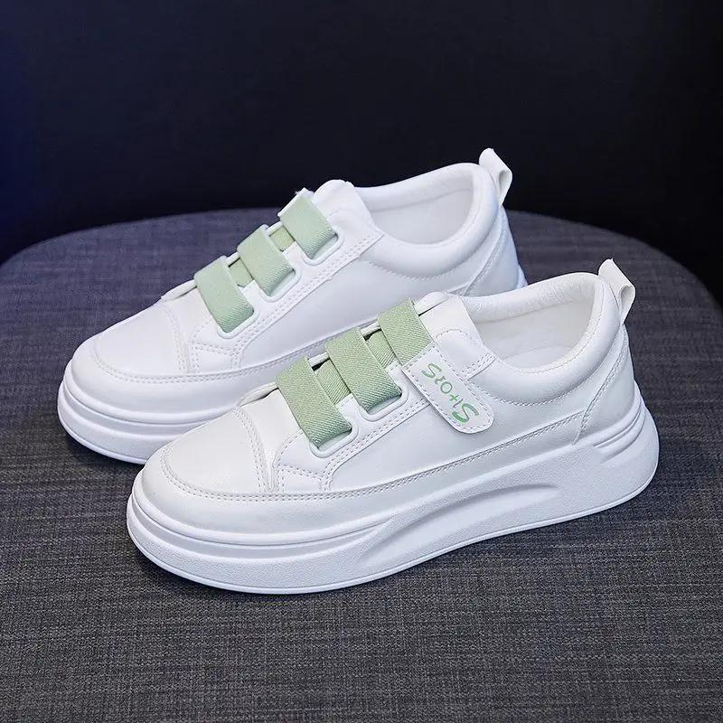 Fashion New Arrival 2025 Fashion White Athletic Shoes for Women Comfortable and Elegant High Quality Deals Aesthetic 39 Woman Footwear