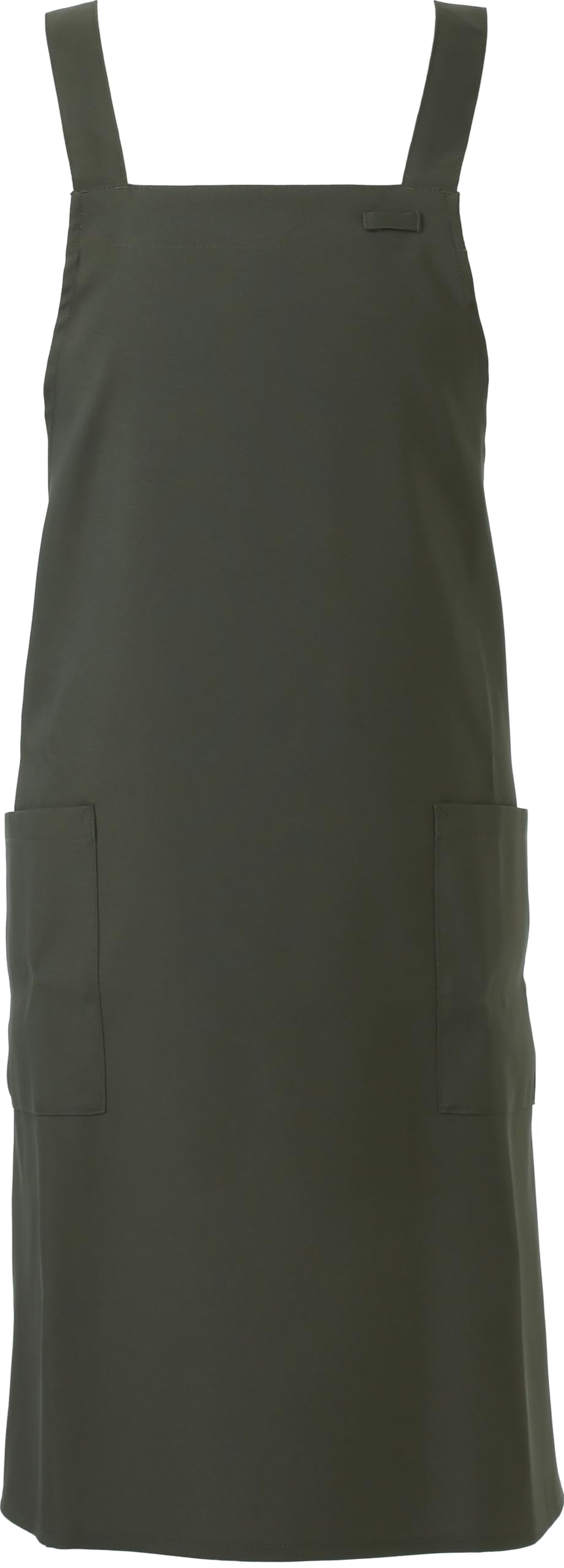 

Bib Apron Bib Apron GT7013 Unisex Stretch Restaurant Uniform Khaki L [Seven Uniform] H-Shaped Water-Repellent Oil-Repellent Quick-Drying