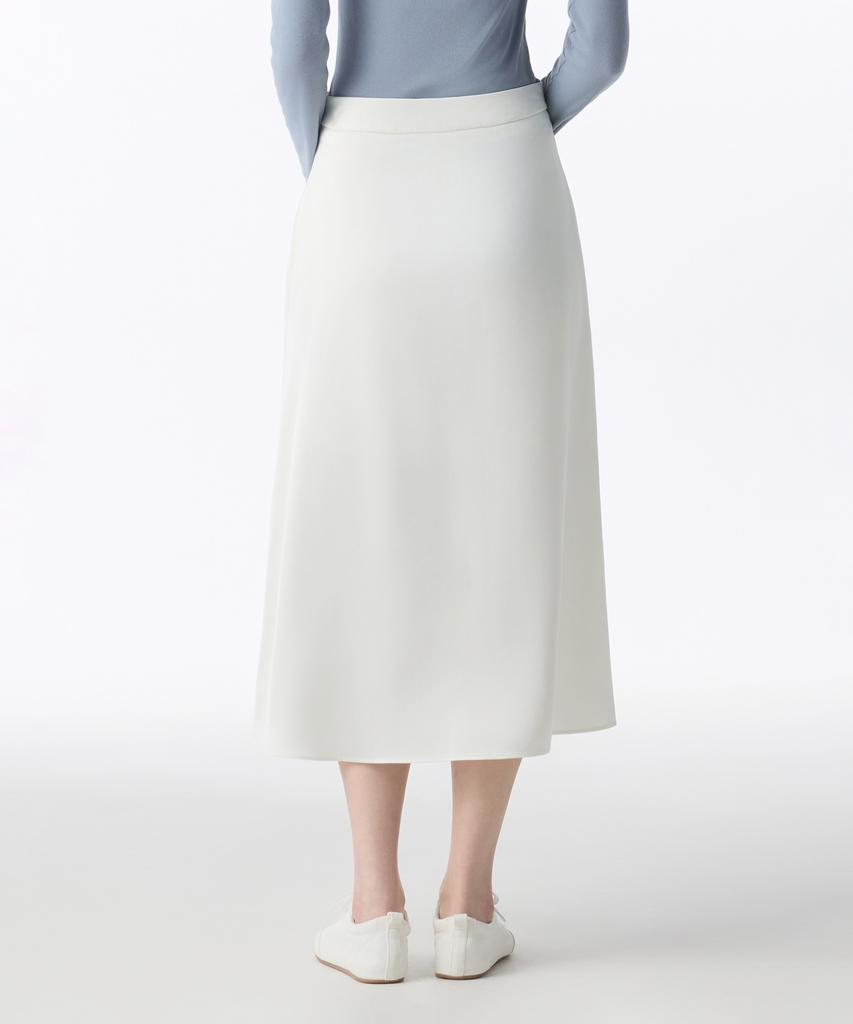 MUSINSA STANDARD WOMAN Women'S Satin Long Skirt [Ivory]