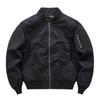 2026 Herren Pilotenjacke aus reiner Baumwolle, Frühling/Herbst Lockerer Schnitt, Große Größen, Arbeitskleidung im Baseball-Stil, Leicht.