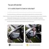 Car Rearview Mirror Wiper - Retractable Rainy Day Windshield Cleaning Brush