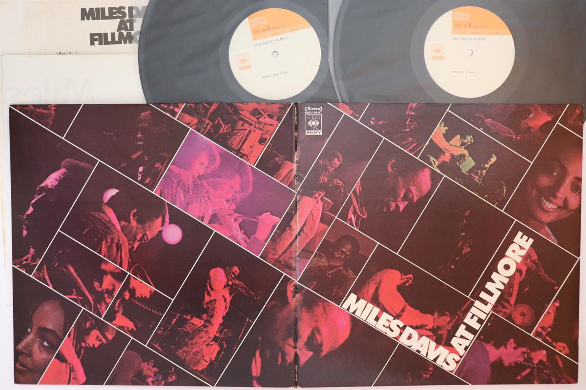 

LP Record MILES DAVIS - Miles Davis At Fillmore SOPJ8687 CBS SONY 1974 Japan Jazz Used